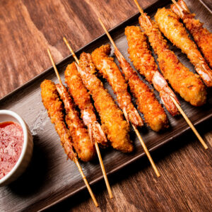 Langostino crujiente